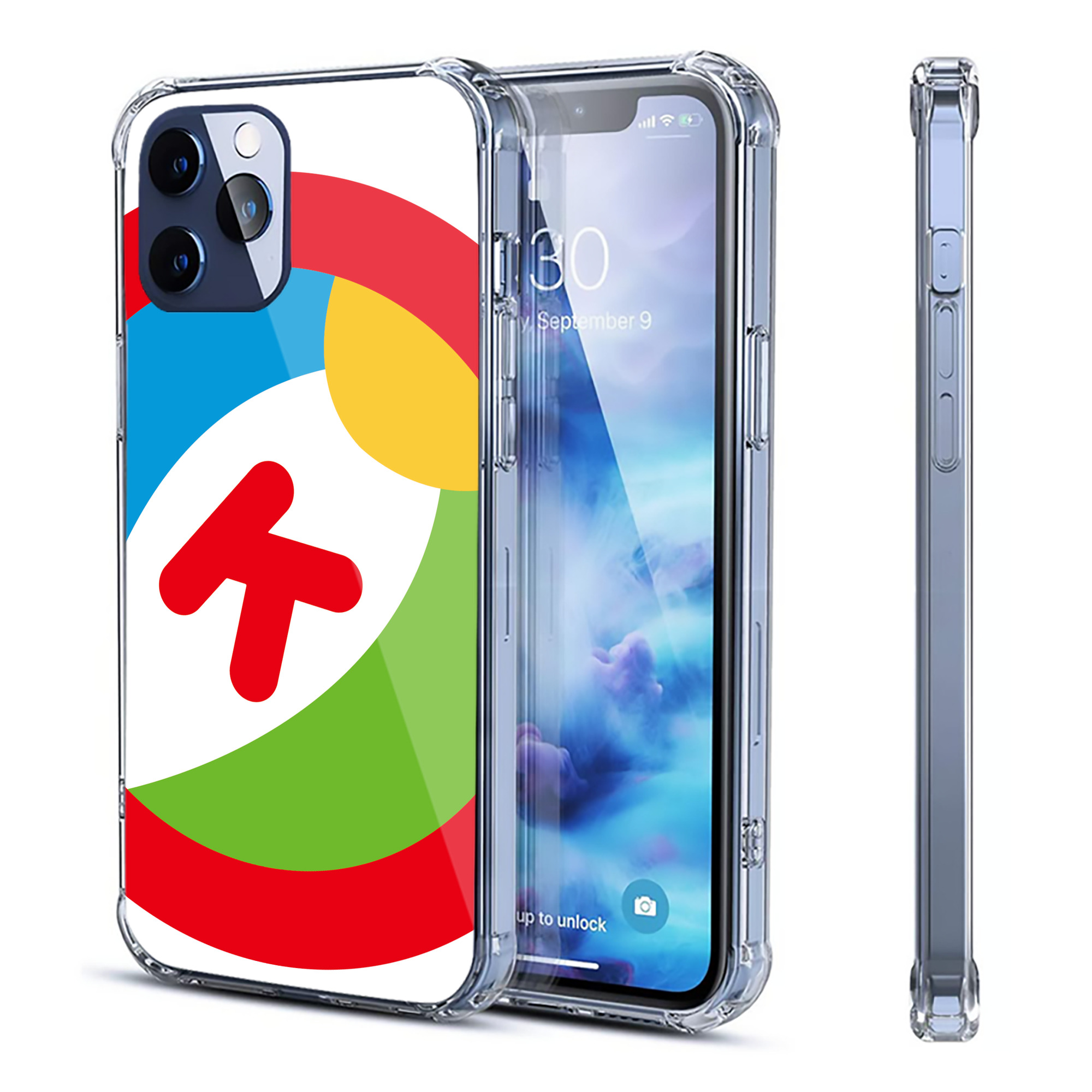 （画像用） Hello Kitty ハローキティ 【iPhone 12シリーズ対応】透明スマホケース（クリアソフトケース）